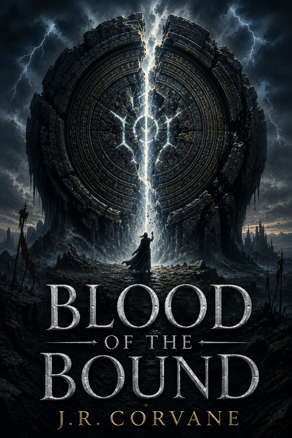 Cover of Blood of the Bound by J.R. Corvane